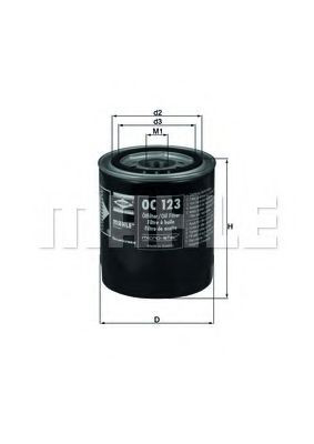 Filtro de óleo Toyota 1560134100